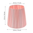 thumbnail image 3 of Cloth Lampshade Clip On Light Lamp Shade Small Lamp Shade for Floor Lamp Table Lamp, 3 of 3