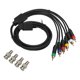 thumbnail image 3 of RGB RGBS Multifunctional Composite Cable Cord High Flexibility Soft Stable Component AV Cable with 4 BNC Heads-YM, 3 of 5