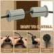 thumbnail image 4 of Pasacables Uxcell para paredes, kit de enrutamiento de cables, pasacables de silicona, bushing de paso a través gris, 4 of 7