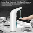 thumbnail image 4 of Automatic Dispenser Battery Power 400ml Intelligent Touchless sensor dispenser; automatic touchless IR Sensor Hand Wash Household Dining Bathroom Cleaning White, 4 of 9