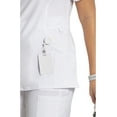 thumbnail image 3 of Infinity Cherokee Women Nurse Scrubs Top Mock Wrap with 2 Pockets - 2625A, 3 of 9
