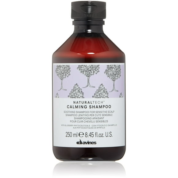Davines Naturaltech CALMING Shampoo, Gentle Cleansing While Relieving Itch In Sensitive Scalps, 8.45 Fl. Oz.
