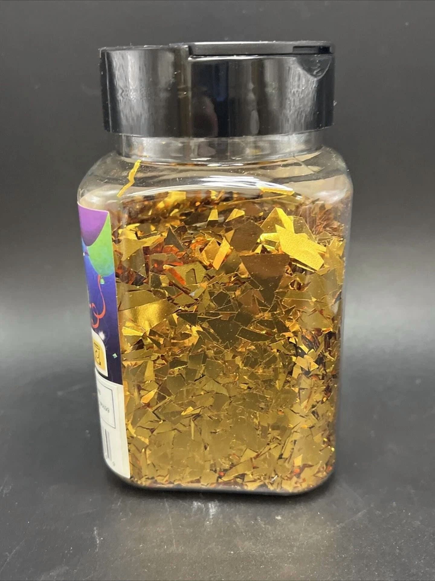 CRESTIN- Pastel Gold Large Metallic Glitter