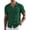 Green, variant on COOFANDY Men's Short Sleeve Knit Shirts Vintage Button Down Polo Shirt Casual Beach Tops