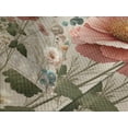 thumbnail image 4 of Ambesonne Floral Eucalyptus Quilted Bedspread Set 3 Pcs, Soft Efflorescent, King Size, Rose Warm Taupe Green, 4 of 5
