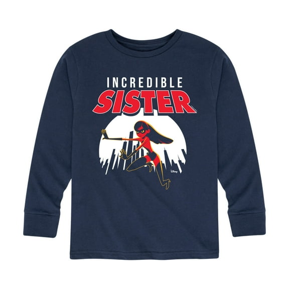 The Incredibles - Incredible Sister - Toddler and Youth Long Sleeve Graphic T-Shirt