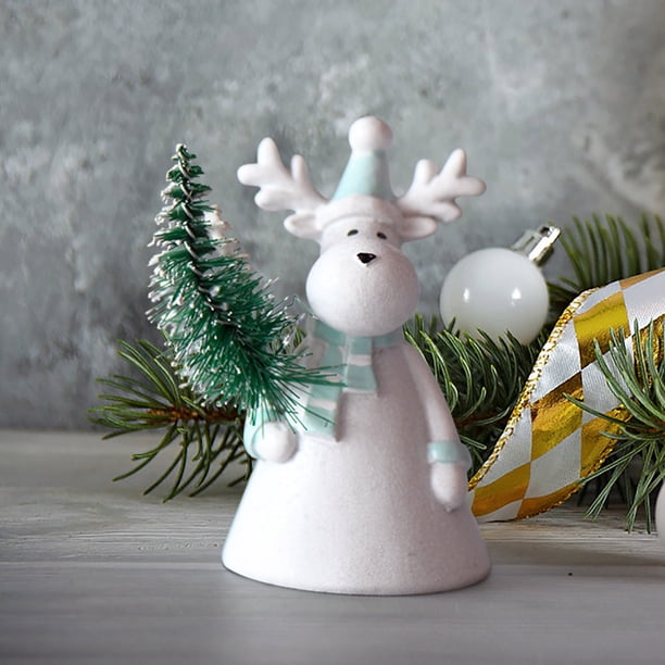 Xihbxyly Ofertas Del Prime Day Bordeaux de Navidad Manualidas Decorativas Regalos Muñeco de Nieve de Navidad Papá Noel Árbol de Navidad Muebles para El Hogar