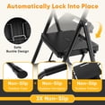 thumbnail image 3 of CONCETTA 3-Step Folding Ladder - Lightweight, Anti-Slip Pedal, 800lb Capacity for Home & Workplace, 3 of 7