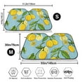 thumbnail image 3 of Fotbe Lemon Car Windshield Sunshade | Sun Visor Protector Front Window Shade, Keeps Out UV Rays, Keeps Your Vehicle Cool-Medium, 3 of 7
