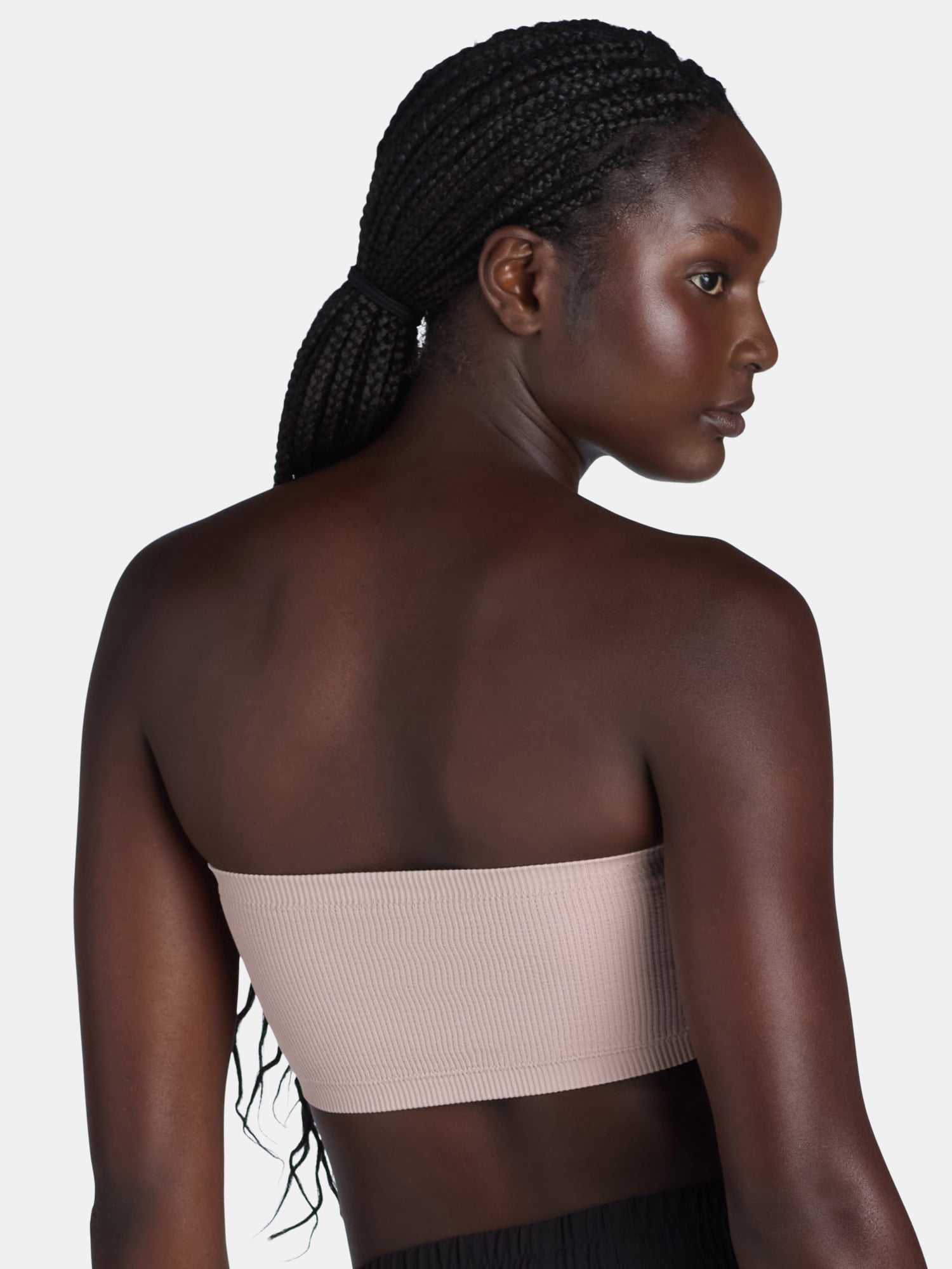 No Boundaries Women's Seamless Bandeau Bra, Sizes XS-XXXL
