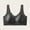Black, variant on Swuxness Women's Push Up Wireless Bras Solid Color Back Closure Support for Side Breast and Sagging