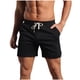 thumbnail image 5 of pstuiky Pantalones cortos de gimnasio, Pantalones cortos casuales de moda para hombre, de color liso, con bolsillo y cintura elástica. Pantalones cortos cargo, 5 of 7
