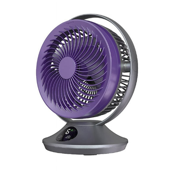 3000mah Rechargeable Desk Fan,Portable Table Air Circulator Fan for Whole Room- 6 Speeds,360° Tilt Black 