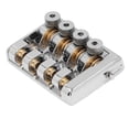 thumbnail image 1 of 4 String Headless Electric Bass Bridge Premium Zinc Alloy Brass Bridge Replacement String Lock, Sturdy  Easy Install, Suitable 4 String Headless Electric Bass, 1 of 7