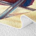 thumbnail image 5 of Erosebridal Ocean Funny Dog Bed Spread Queen, Sea Beach Queen Coverlet Set, Polka Dots Reversible 3 Pieces, 1 Quilt and 2 Pillowcases, 5 of 7