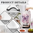 thumbnail image 4 of HELLHERO Purple Butterfly Sakura Protective Case for Kitchen Use Spill-Proof Durable Dust Cover, 4 of 6
