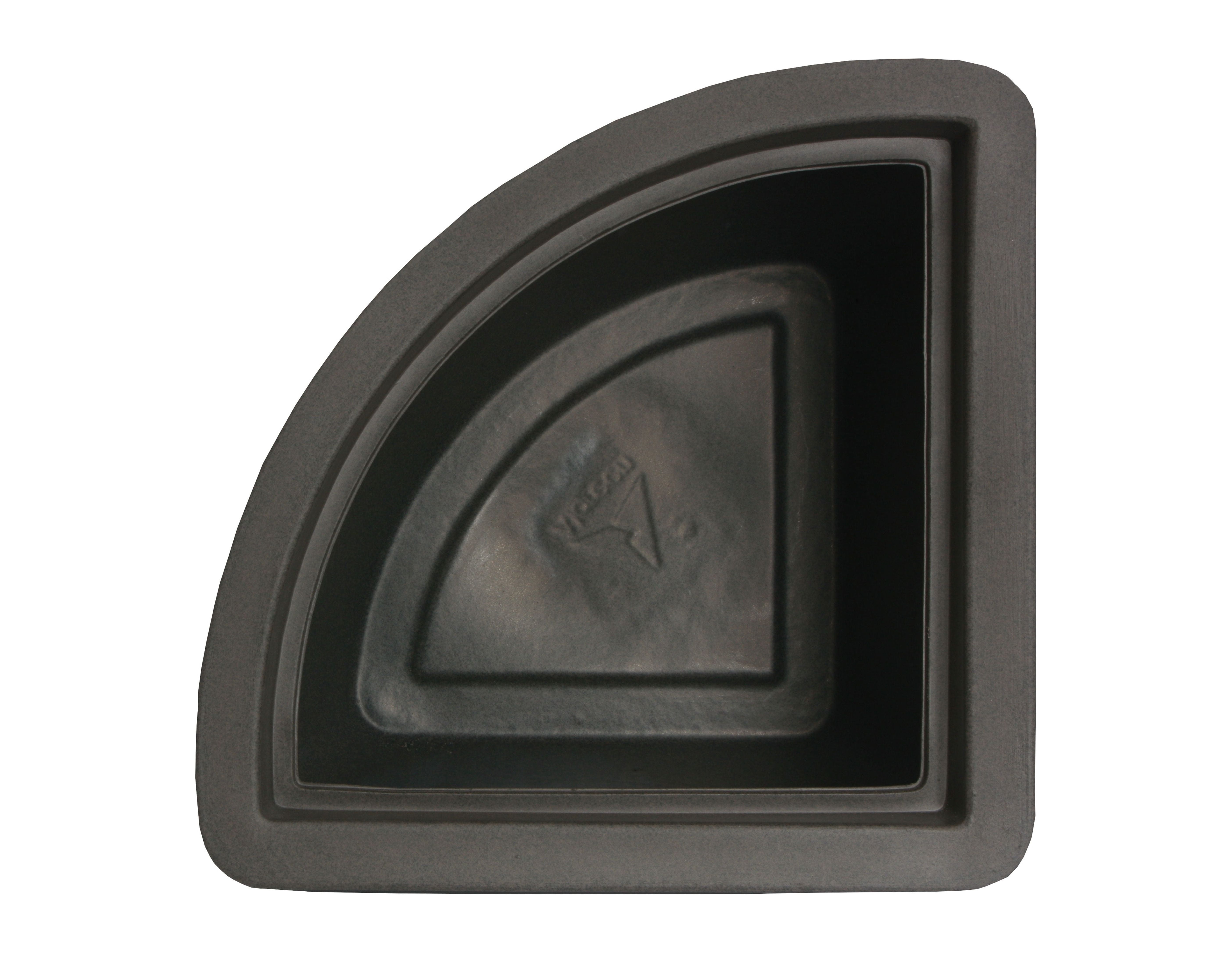 Algreen 30312 35 gal Hampton Contemporary Brownstone Corner Planter