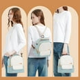 thumbnail image 4 of Double-Layer Insulated Cooler Backpack - Large Capacity Cold Storage Bag for Milk Bottles, Snacks, Breastmilk, Travel, 4 of 6