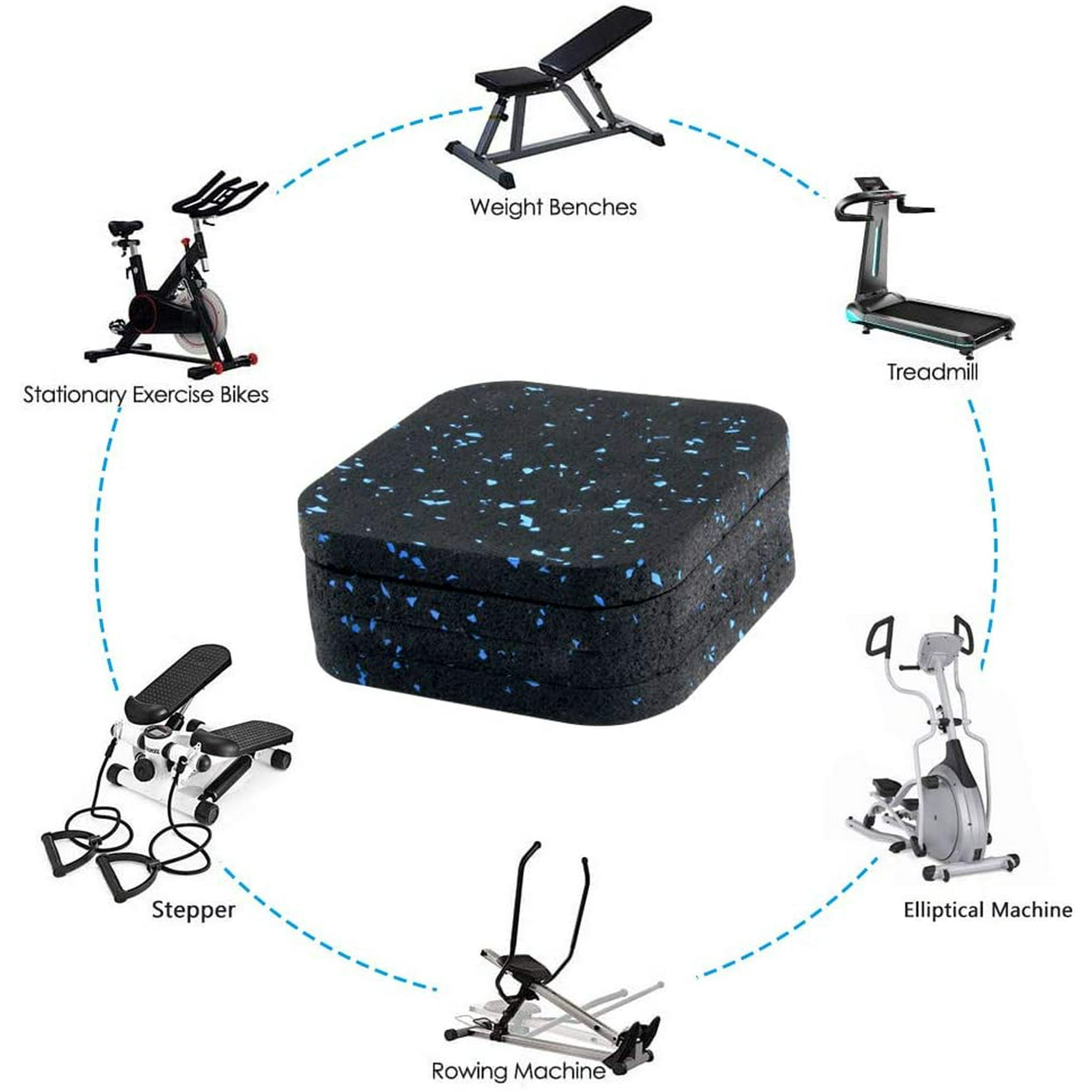 Walmart treadmill mat hotsell