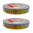 thumbnail image 1 of Masking Tape Azul 14 Dias Para Pintar 18mm x 50m 2 Piezas Navitek 140, 1 of 4
