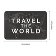 thumbnail image 3 of Disketp Travel The World1 Mat For Front Door Outside - Doormat Outdoor Entrance - Welcome Mats Outdoor,Outside Entry And Outdoor Entrance 16''X24'', 3 of 9
