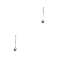 thumbnail image 4 of Advancent Cuchara agitadora de acero inoxidable, cucharas para palitos de vino, barra de barman, agitador para beber, accesorio para bebidas para tipo 11 2Conjunto, 4 of 6