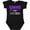 AB-Black, variant on Inktastic Tougher Than Cystic Fibrosis Boys or Girls Baby Bodysuit