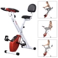 thumbnail image 1 of Soozier Foldable Exercise Bike with 8 Levels of Magnetic Resistance, 1 of 10