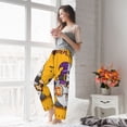 thumbnail image 5 of Saiise Cute Gnomes Halloween Womens Pajama Pants Stretch Comfy Lounge Pants Drawstring Sleep Bottoms with Pockets-X-Large, 5 of 6