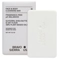 thumbnail image 1 of Bravo Sierra Jabón de barra para rostro y cuerpo para mujeres y hombres - Jabón de baño hidratante limpia hidrata y equilibra la piel - Barra de lavado corporal suave de cara a pies sin fragancia para, 1 of 4