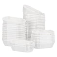 thumbnail image 1 of 1000Pcs Mini Cupcake Liners,Cabilock Cup Cake Liners Paper,Disposable White Baking Cups for Baking,Muffin Liners Oil-Proof Cupcake Wrappers Rectangle Parchment Liners for 36-Hole Baking Pan, 1 of 4