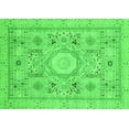 thumbnail image 1 of Ahgly Company Indoor Rectangle Abstract Green Modern Area Rugs, 3' x 5', 1 of 4