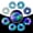 Purple, variant on 4Pcs LED Hair Ties with Multiple Light Modes for Women/Girls: Glowing Hair Accessories for Rave, Christmas, and Neon Parties
