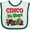 White and Green, variant on Inktastic Cinco De Mayo Fiesta Party Boys or Girls Baby Bib