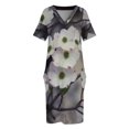 thumbnail image 4 of Vestido de noche festivo de cornejo con flores para mujer vestidos de lujo con bolsos verano, 4 of 7