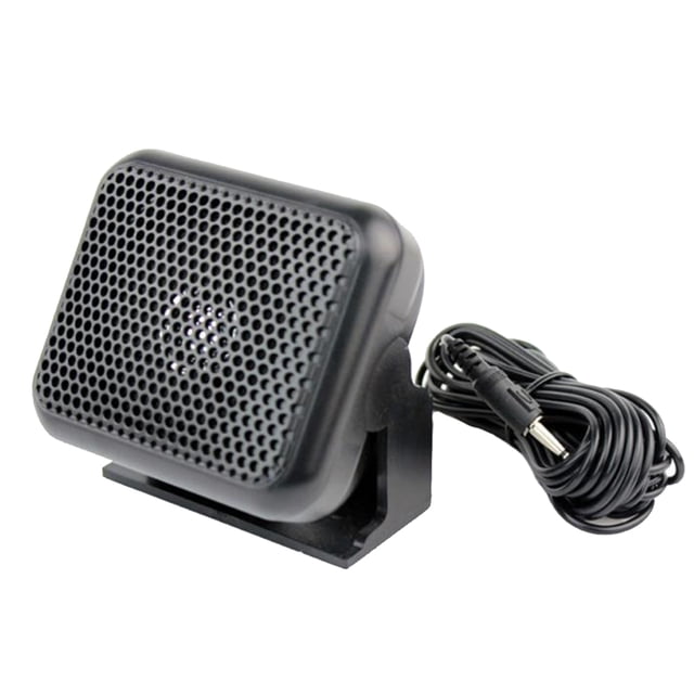 Mini altavoz externo NSP-100, enchufe de 3,5 mm compatible con Yaesu Kenwood ICOM Motorola Ham Radio AweSitey TX1056-00