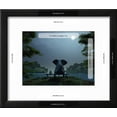 thumbnail image 3 of Elephant and Dog Meditate at Summer Night, Animals Framed Art Print Wall Art by Mike_Kiev Sold by Art.Com, 3 of 6