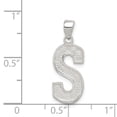 thumbnail image 2 of Sterling Silver Initial S Charm, 2 of 3