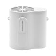 thumbnail image 1 of Ventilateur de Cou Portable avec Clip de Taille, Dispositif de Refroidissement Mains Libres Portable - Ventilateur Personnel Réglable pour Activités Extérieures, Blanc, 1 of 7