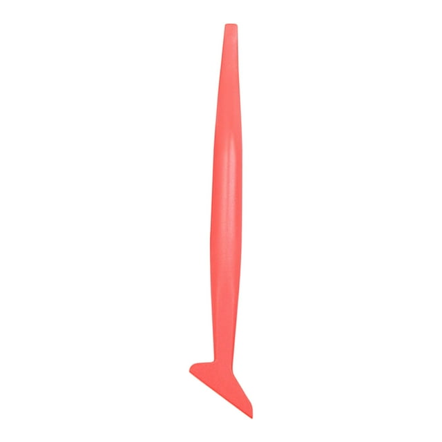 Car Window Tint Film Scraper Tool with Long Handle and Edge Plug for Precise Application and Smooth Finish