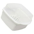 thumbnail image 1 of LNGOOR Microwave Steam Vegetable Box Steamer Pot Household Steamer Vegetable Steamers Food Steamer Kitchen Steamer, 1 of 6