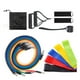 thumbnail image 4 of Banda de tubo de ejercicio de 16 Uds. Banda de resistencia apilable elástica TPE de 5 colores para Fitness YUNYI BRAND Deportes, 4 of 8