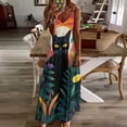 thumbnail image 2 of Cat Moon Jungle 2025 Dress Women Outfit Festival Woman Summer Women for Sensual Sleeveless, 2 of 6