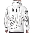 thumbnail image 7 of Naloa Cute Ghost Simple Drawing Men's Casual Hooded Collar Drawstring Hoodies Pullover Sweatshirts Casual Long Sleeve Shirts-X-Large, 7 of 7
