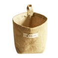 thumbnail image 5 of Xinhuaya Foldable Burlap Storage Basket Home Storage Box Burlap with Cotton Lining Sundries Basket, 5 of 6