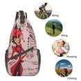 thumbnail image 6 of Hazbin Hotel Crossbody Bag Casual Sling Backpack Chest Bag Multipurpose Crossbody Shoulder Bag Hiking Daypacks, 6 of 9