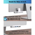 thumbnail image 3 of Hub USB GEWOKLIY para iMac de 24 pulgadas (M1/M3) con HDMI 4K y lector de tarjetas, 3 of 7