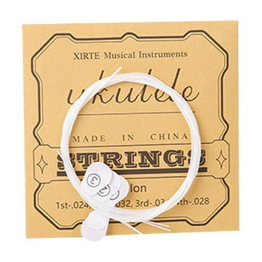 Ukulele Strings For Soprano Concert Tenor Nylon 4 in Set Pcs String 1 G4R5