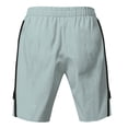 thumbnail image 4 of kamemir Shorts for Men Mens Casual Shorts - Cotton Drawstring Summer Beach Shorts(Sky Blue,2XL), 4 of 6