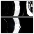 thumbnail image 7 of For Black 1992-1995 Honda Civic 2/3Dr LED Halo Projector Headlights Left+Right, 7 of 7
